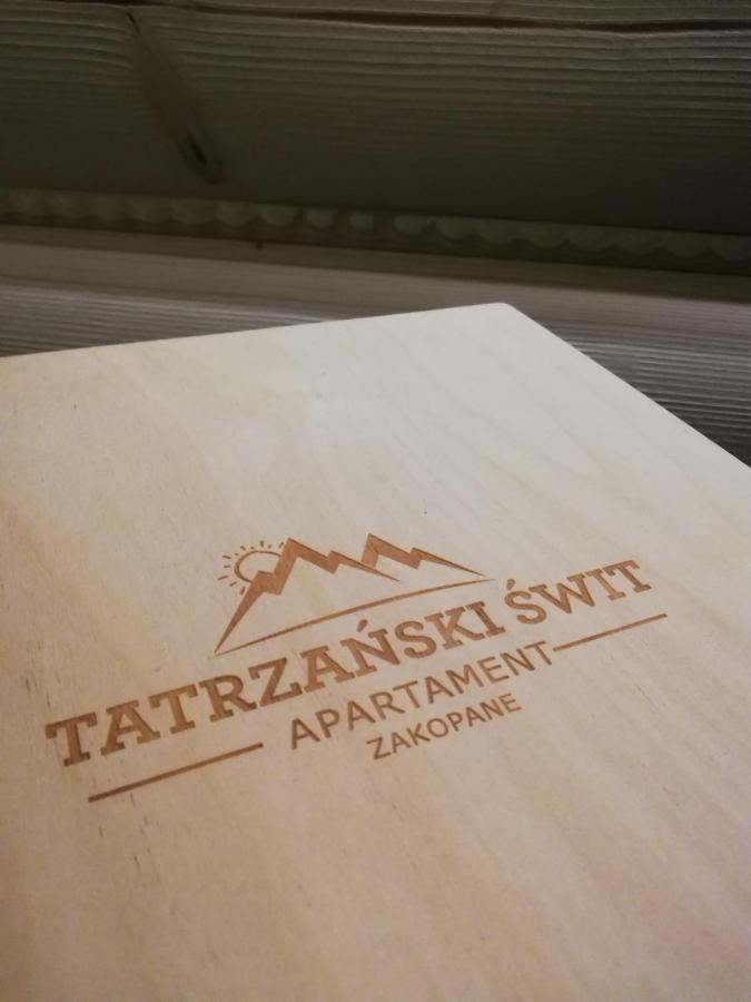 Apartament Tatrzanski Swit Z Tarasem 20M2, Garazem Podziemnym, Grota Solna Zakopane Eksteriør bilde