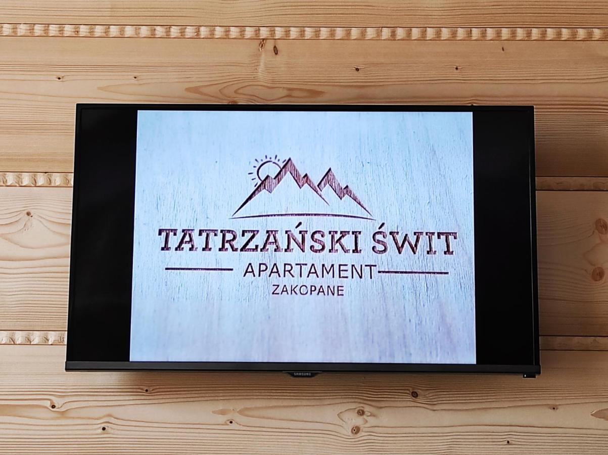 Apartament Tatrzanski Swit Z Tarasem 20M2, Garazem Podziemnym, Grota Solna Zakopane Eksteriør bilde
